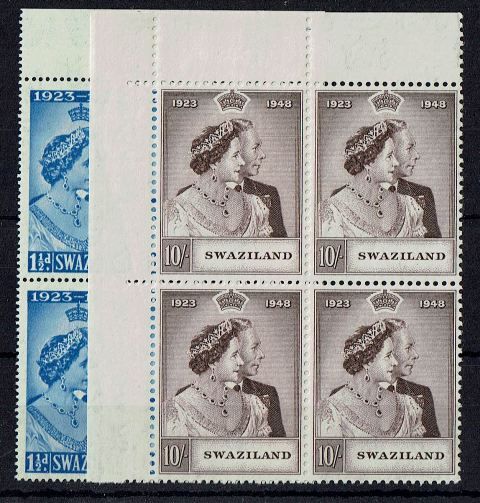 Image of Swaziland SG 46/7 UMM British Commonwealth Stamp